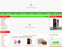 Tablet Screenshot of e-parfumurionline.ro